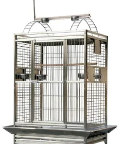 A&E 8003628 Stainless Steel - 36x28x66 Play Top Cage