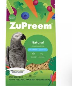 ZuPreem Natural For Parrots & Conures